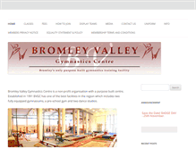 Tablet Screenshot of bromleyvalley.co.uk